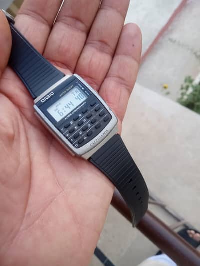casio calculator watch