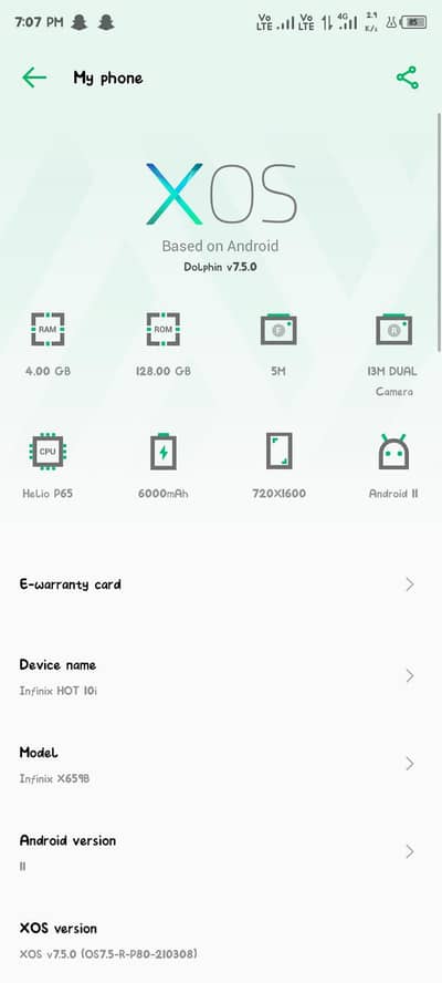 Infinix Hot 10i