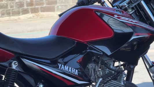 Yamaha ybr 2021 model 2022 registered