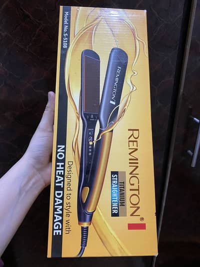 Remington hair straightener