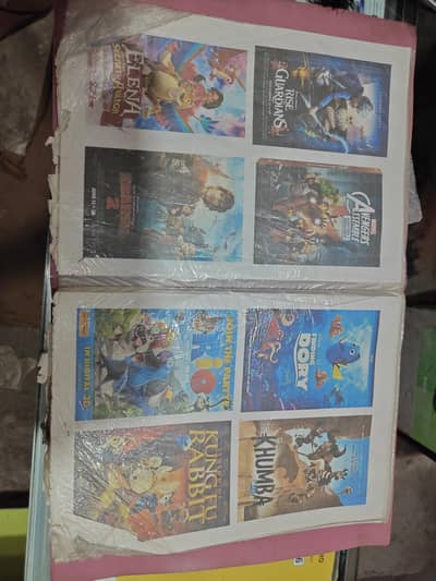 Movies books Available