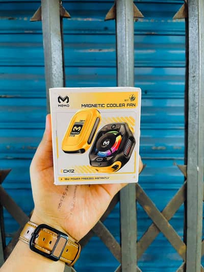 MEMO CX12 Mobile Cooling Fan With Detachargeable (2000 mAh )Battery