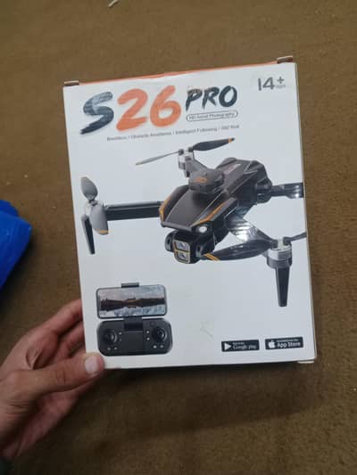 S26 Pro Drone Brand New Box Pack | Dual Camera | Brushless Motor