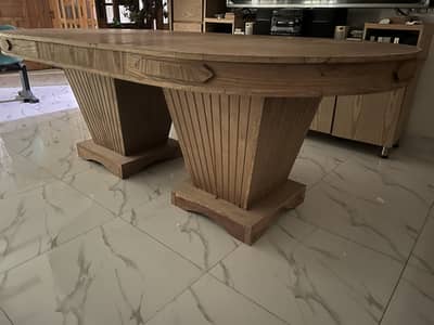 Dinning table with 6 chairs