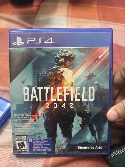 Ps4 game battlefield 2042 , battlefield 5