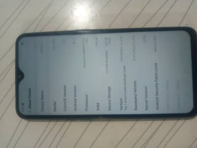 OPPO A7 momry 3//64 box k Sath  my WhatsApp 03268732766