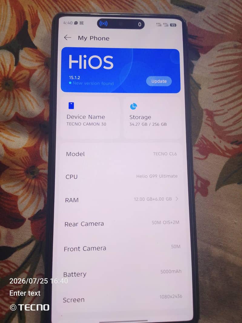 Tecno CAMON 30 4
