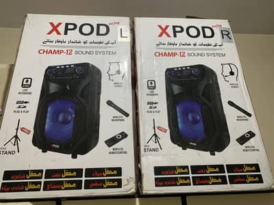 XPod speakers
