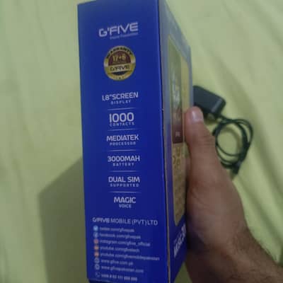 G'Five Music 300, box charger.