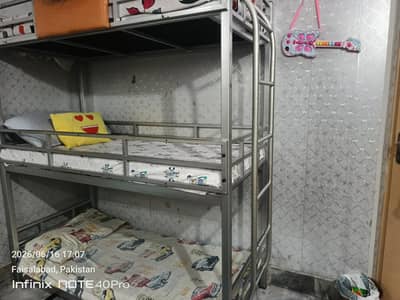 kids triple bed for urgent sale