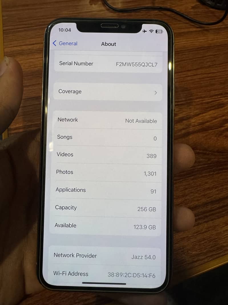 Iphone x 256 0