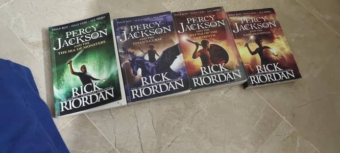 Percy Jackson books 2-5 Almost brand new