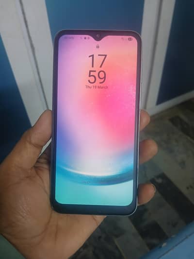 Samsung Mobile A24, With Box