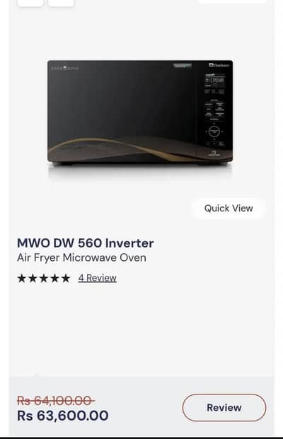 microwave dawlence latest model