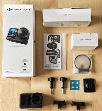 DJI Osmo Action 6 (Adventure/Fly More Combo) – Like New