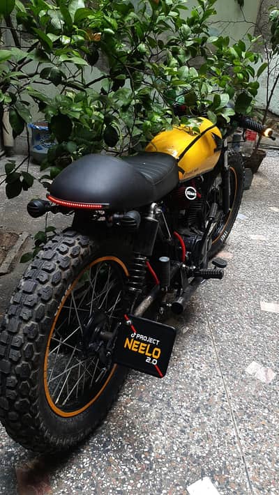 125 convert into Cafe racer