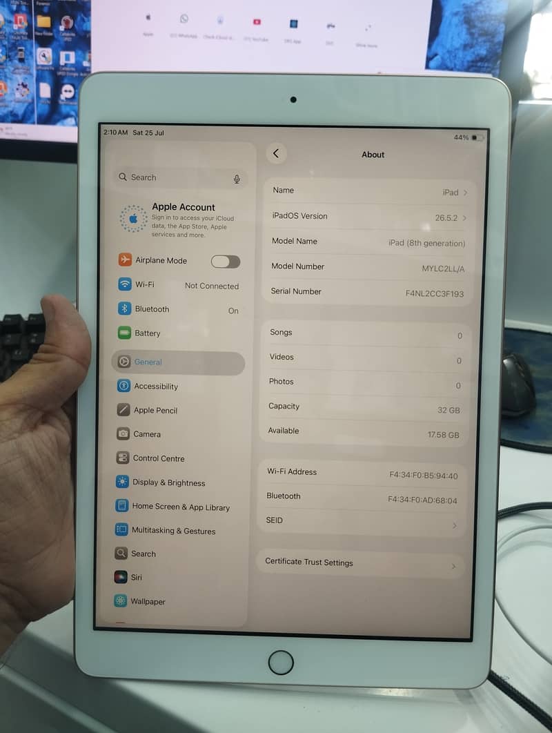 iPad 8th Generation Bypass 0