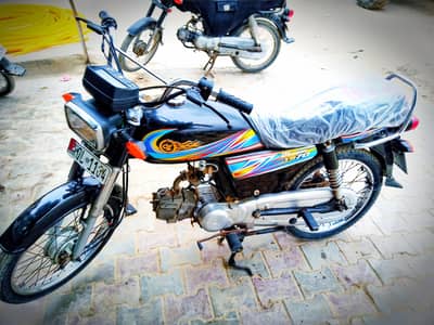 Yamaha Dhoom YD-70cc Model 2024 Biometric Available