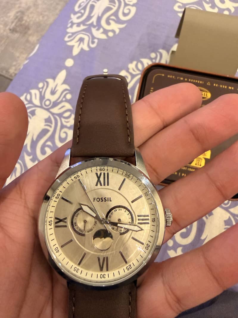 Fossil Grant Multifunction Moonphase 7