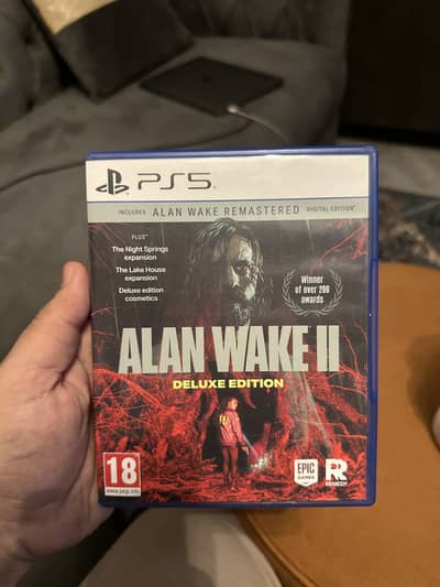 Alan wake 2 deluxe edition ps5