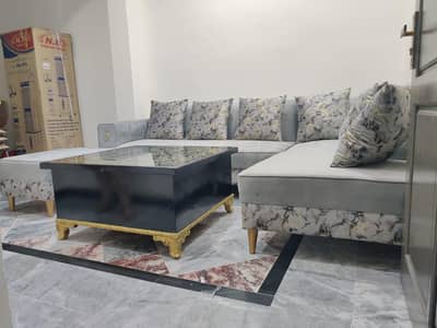 L Shape Molty Foam 7 Seater Sofa Set
