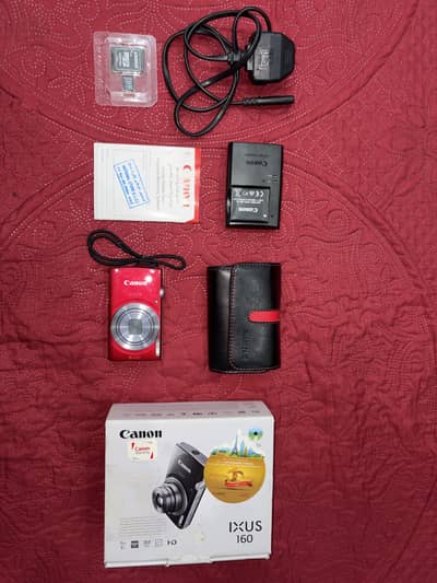 Canon IXUS 160 Digital Camera Complete Box Pack | Excellent Condition