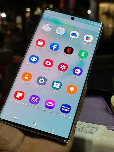 Samsung Note 10 Plus 12GB ram 256gb rom WhatsApp number+92 341 4965419