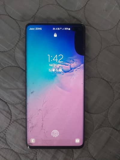 Samsung S10 Plus 8gp 128gp dual sim official PTA approve