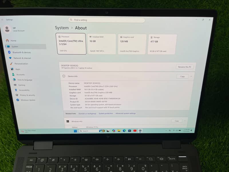 Hp spectre 9