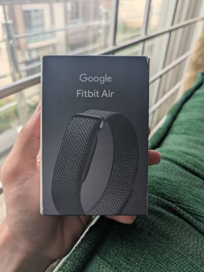 Google Fitbit Air Screenless Activity Tracker with Fitness Tracking
