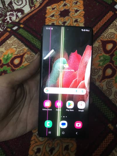 Samsung s21 ultra Lcd Line only pta approved