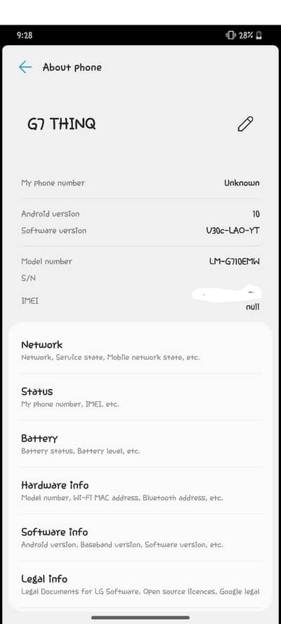 LG G7 thinq