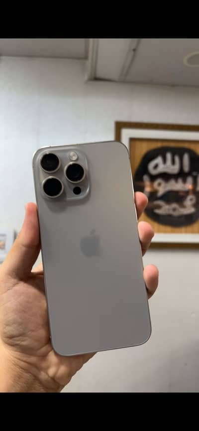 iPhone 15 pro max jv 256gb