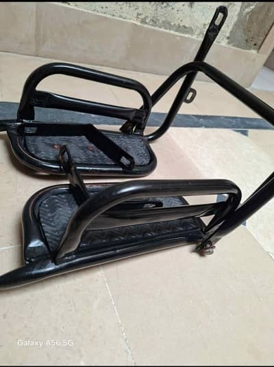 Footrest for bike