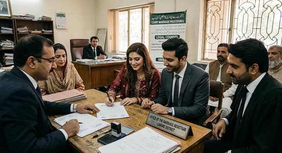 fee 6000 court marriage Nikkah Qazi Registrar certificate