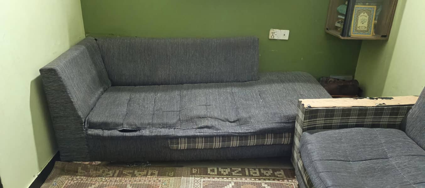 L Shaped sofa set 3