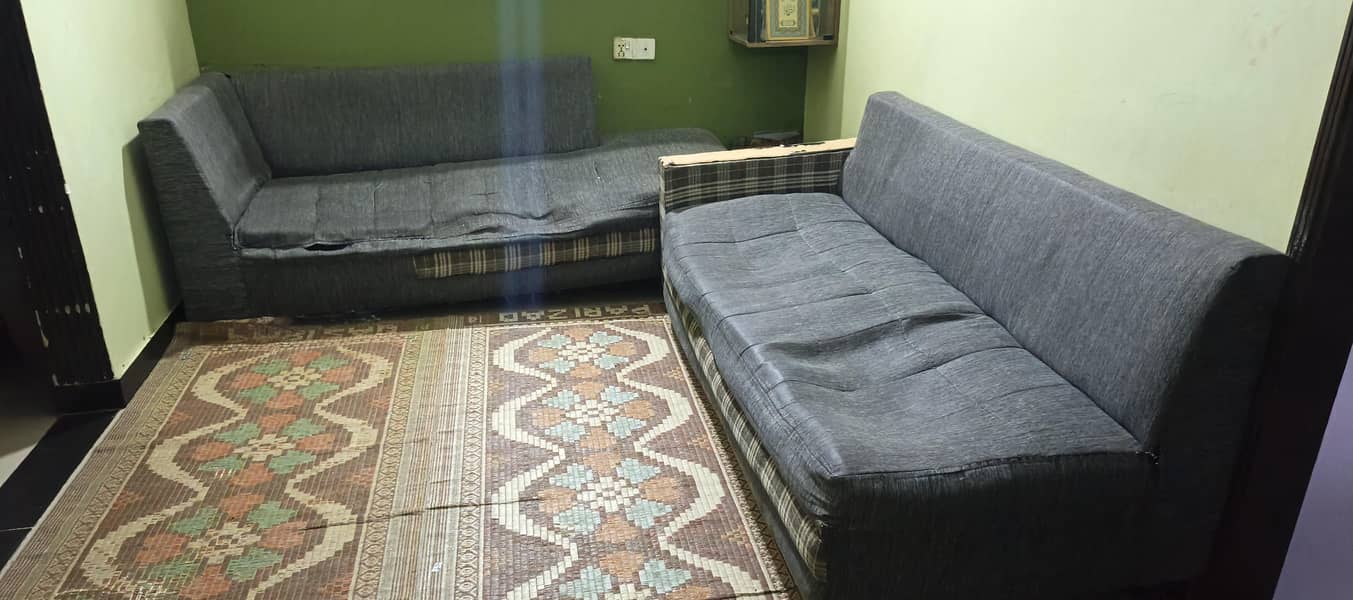 L Shaped sofa set 5