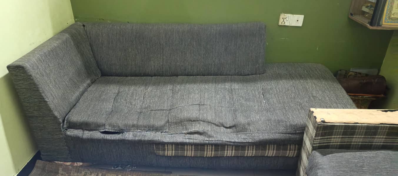 L Shaped sofa set 6