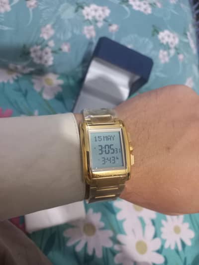 Al Fajar watch original 100% original | Azan watch for men and women