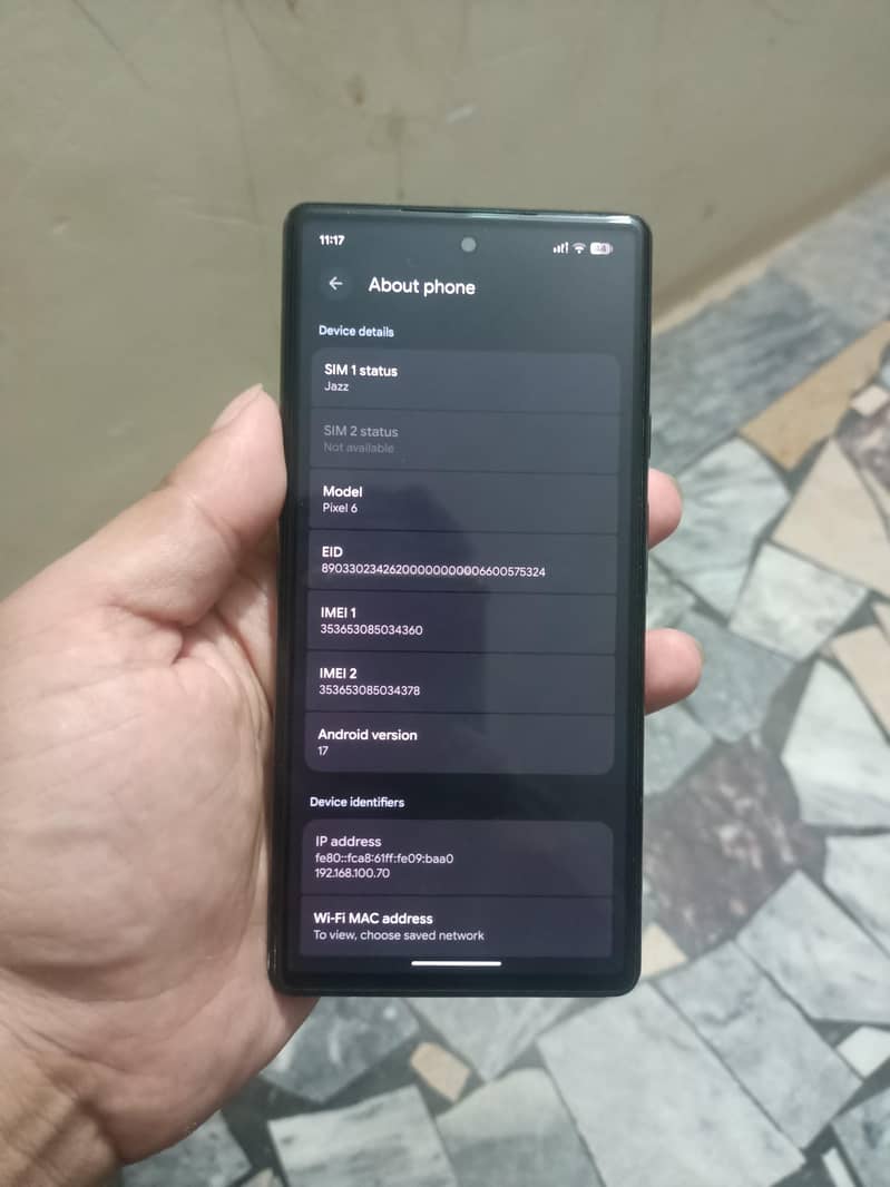 Google Pixel 6 7