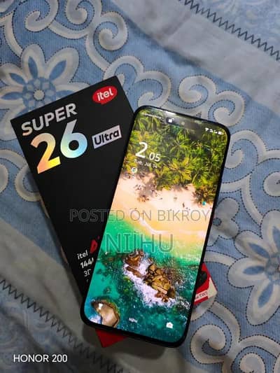 itel s26 super ultra. open box . exchange psible. . .