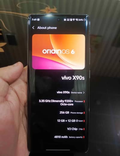 vivo x90s 12+12 256