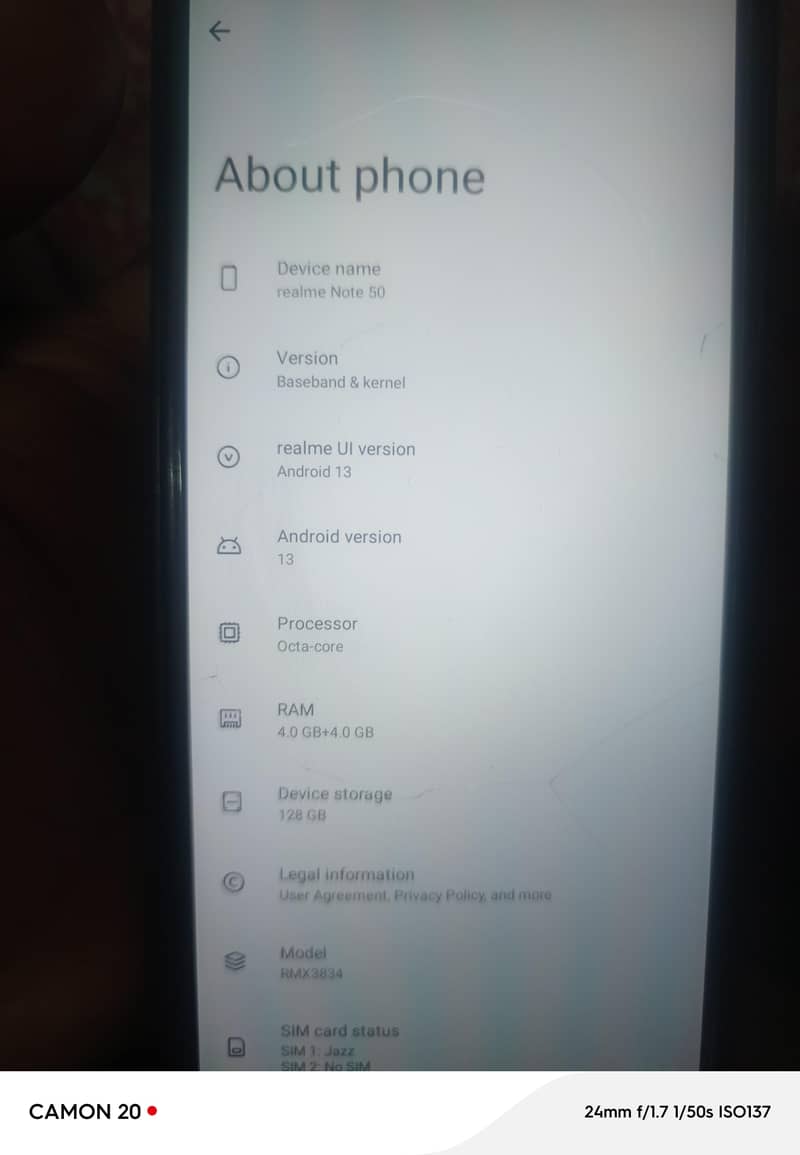 Realme Note 50 6