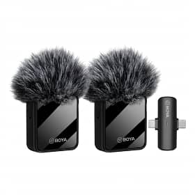 Boya by-Mw9 Dual Microphone / k35 mic/ bm800 condenser mic