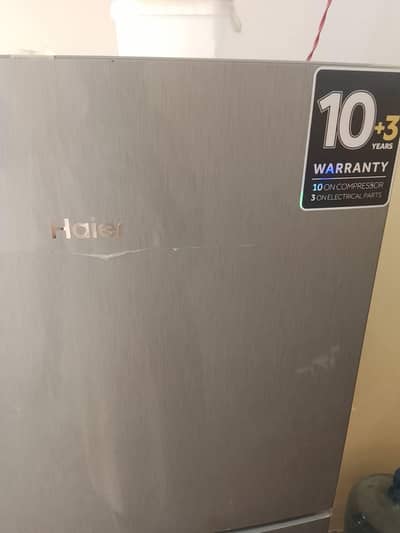 haier fridge for sale 8 years warrenty fresh condition