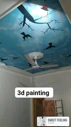 3D wall paint