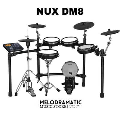 Nux dm8 flagship professional drum kit available at boorat outlet