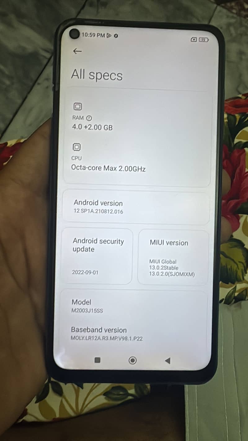 Redmi note 9 5