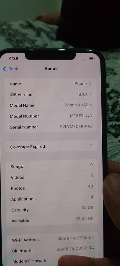 Apple iPhone XS Max