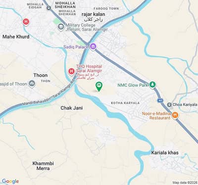 8 Marla Residential Plot For Sale New Metro City Sarai Alamgir